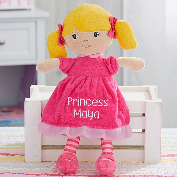 Personalized Dolls - Custom Embroidered Dolls - 18453