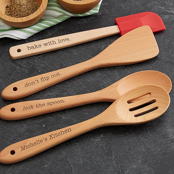 Unique Handcrafted Wood Spatulas / Kitchen Utensils / Handmade Spatulas /  Personalized Spatulas 