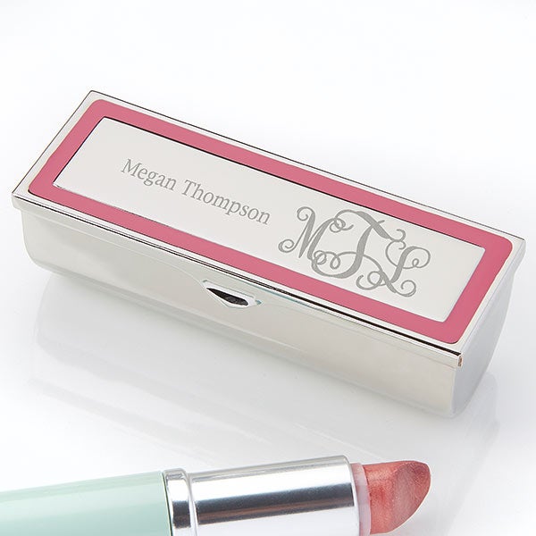 Custom Lipstick Case With Mirror - 18700