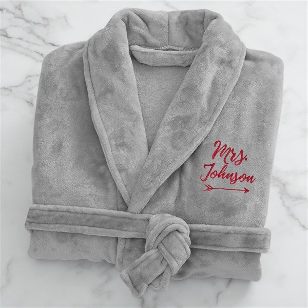 Personalized Mr & Mrs Luxury Bathrobes - 19219