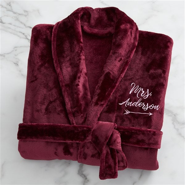 Personalized Mr & Mrs Luxury Bathrobes - 19219