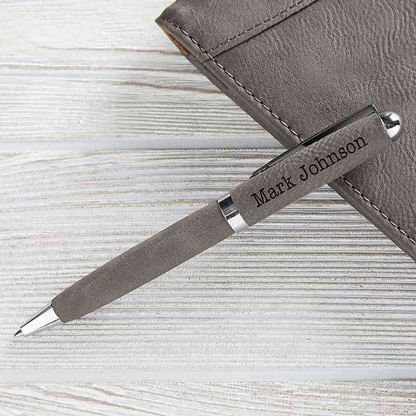Personalized Leatherette Pens - Signature Series - 19688