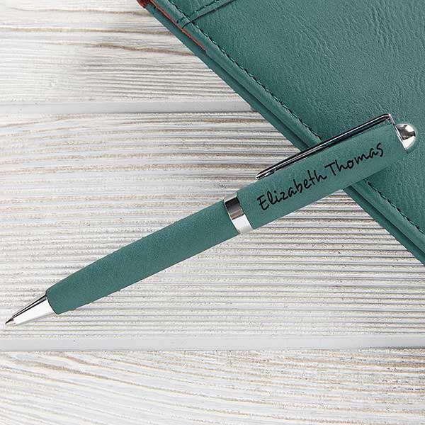 Personalized Leatherette Pens - Signature Series - 19688