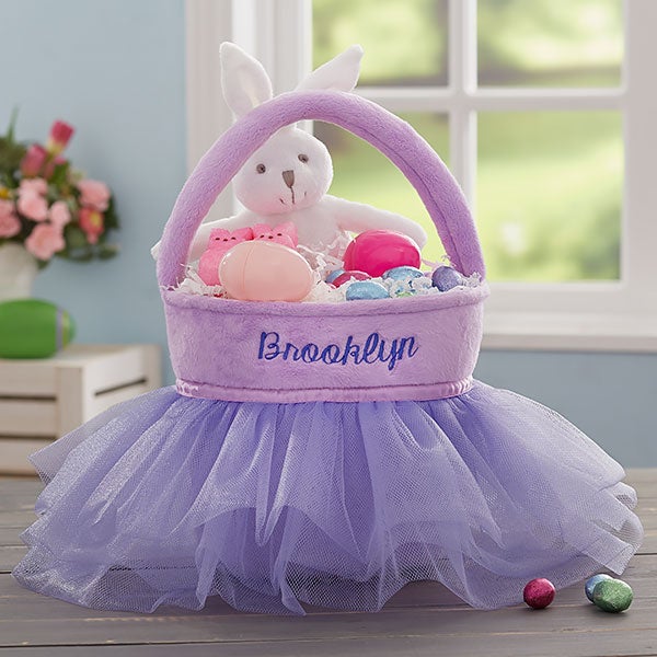 Personalized Tutu Easter Baskets - 20580