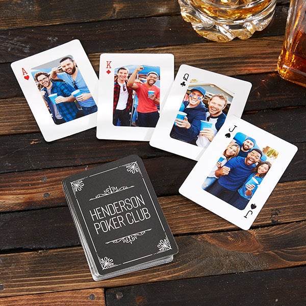 Personalized Photo Playing Cards - Suits & Photos - 21757