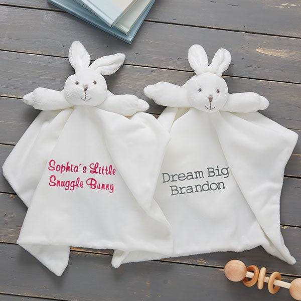 Baby Bunny Personalized Baby Security Blanket  - 23332
