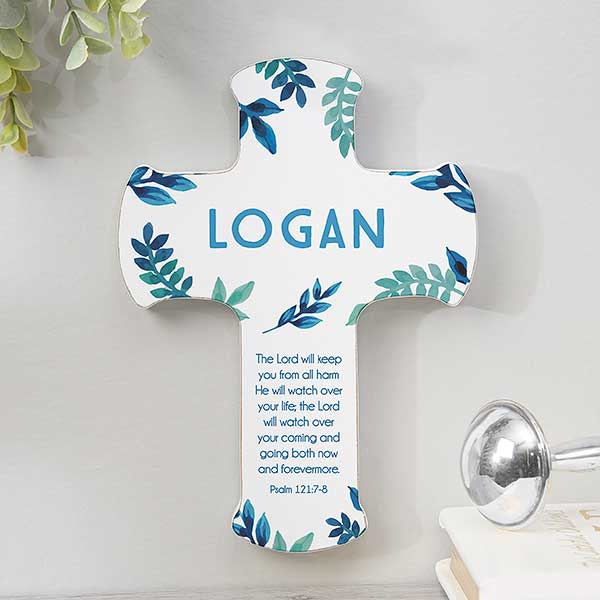 Protect Me Personalized Wall Cross - 23629