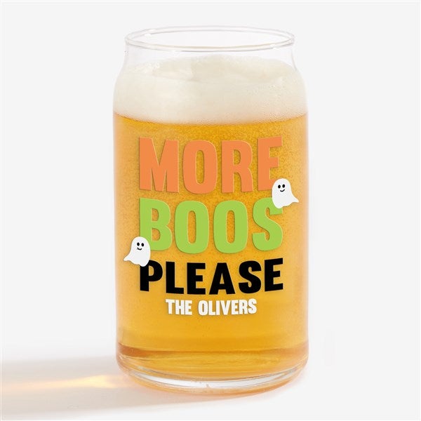 Personalized Halloween Beer Glasses - Let's Get Smashed - 25063