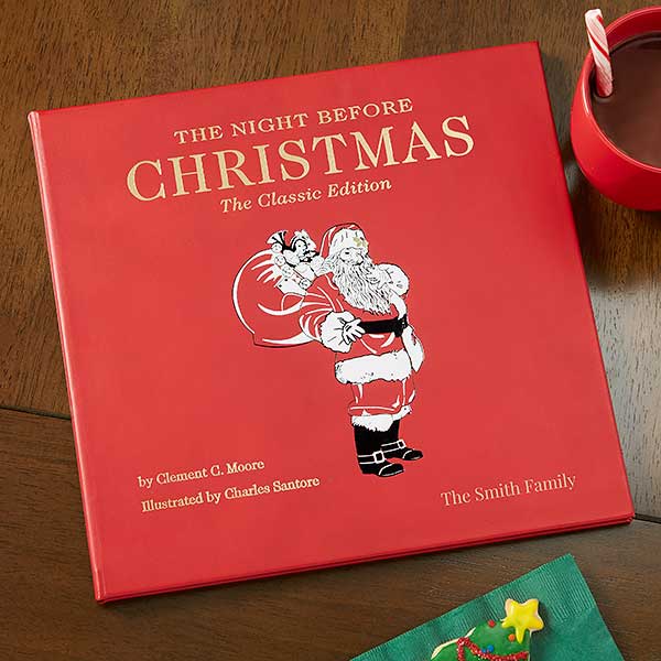 Personalized Christmas Photo Album, Classic Photo Album