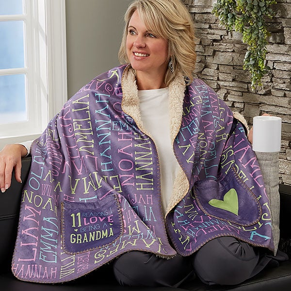 Personalized cuddle top wrap