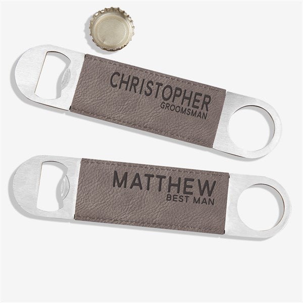 Personalized Groomsmen Bottle Openers - 25992