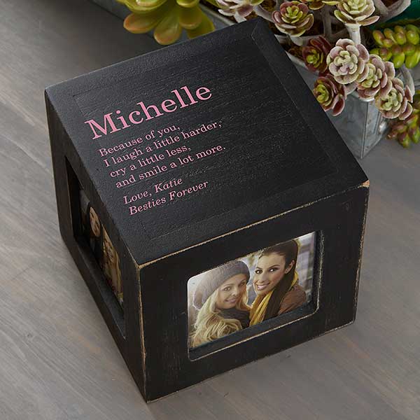 Special Friendship Personalized Photo Cubes - 26244