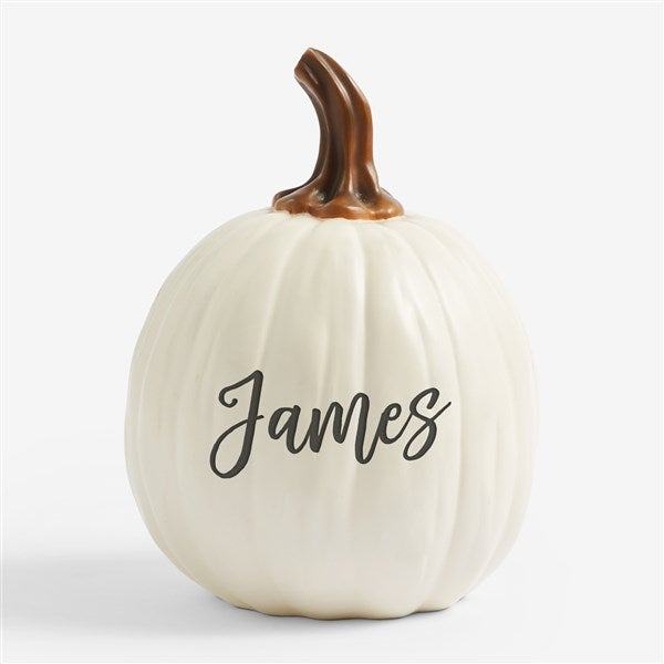 Boo, Spooky, Welcome Personalized Pumpkins - 27462