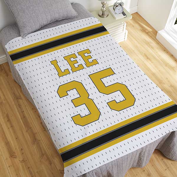 Sports Jersey Personalized Blankets - 29659