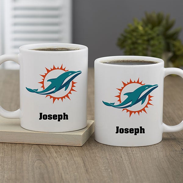 NFL Miami Dolphins Personalized Coffee Mugs - 32952