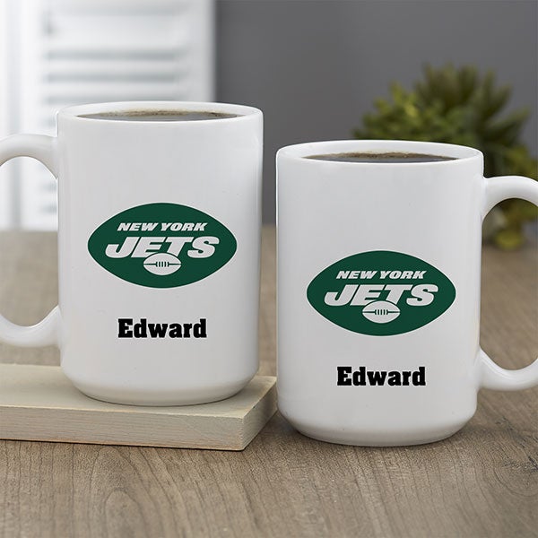NFL New York Jets Personalized Coffee Mugs - 32957
