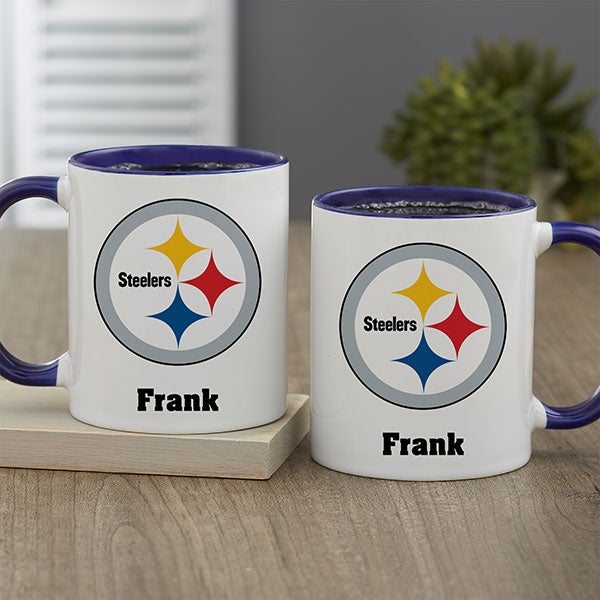 NFL Pittsburgh Steelers Personalized Coffee Mugs - 32960