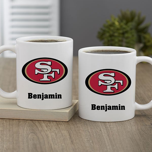 NFL San Francisco 49ers Personalized Coffee Mugs - 32961