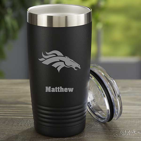 NFL Denver Broncos Personalized Stainless Steel Tumblers - 33067