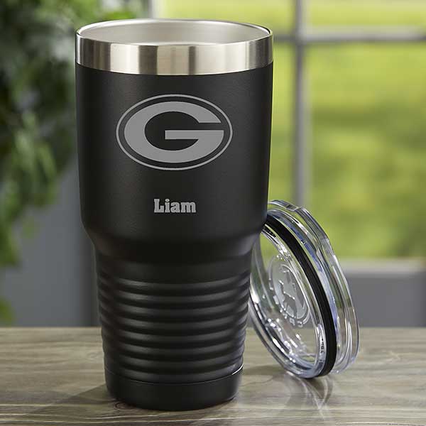 NFL Green Bay Packers Personalized Stainless Steel Tumblers - 33069