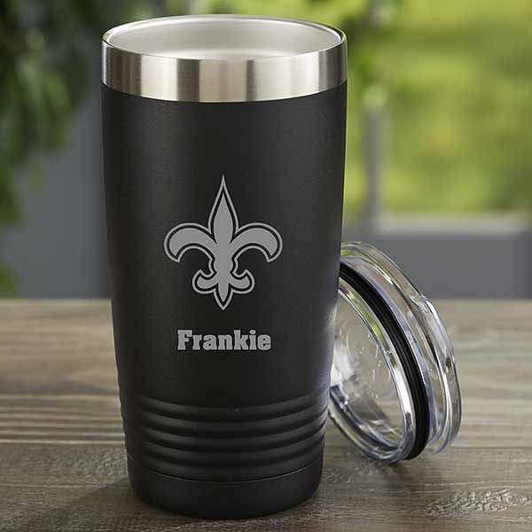 NFL New Orleans Saints Personalized Stainless Steel Tumblers - 33079