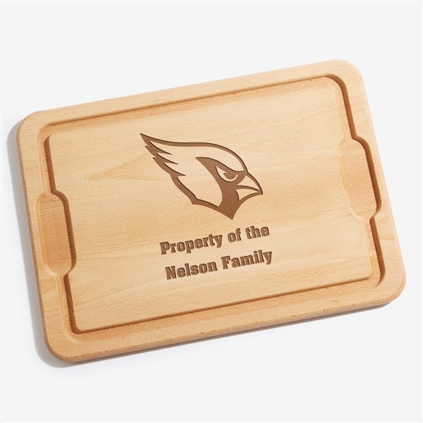 NFL Arizona Cardinals Personalized Maple Cutting Boards - 33344