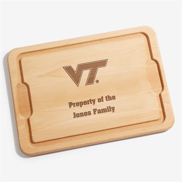 NCAA Virginia Tech Hokies Personalized Maple Cutting Boards - 33348