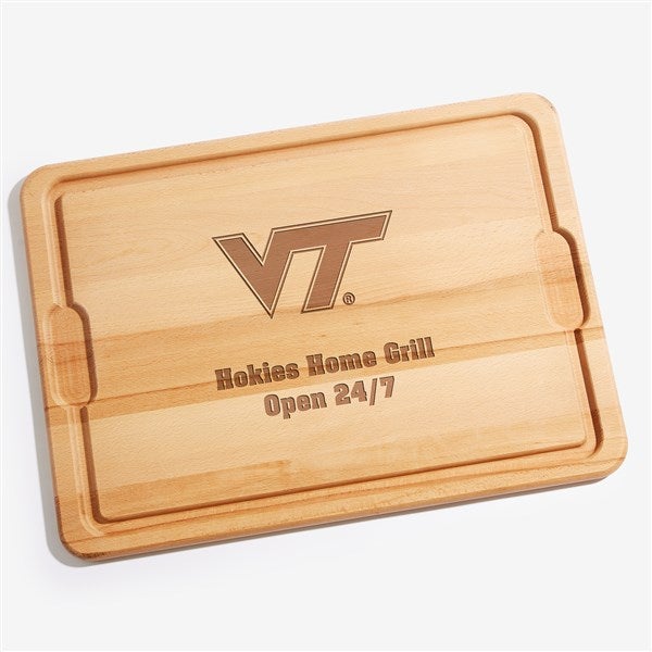 NCAA Virginia Tech Hokies Personalized Maple Cutting Boards - 33348