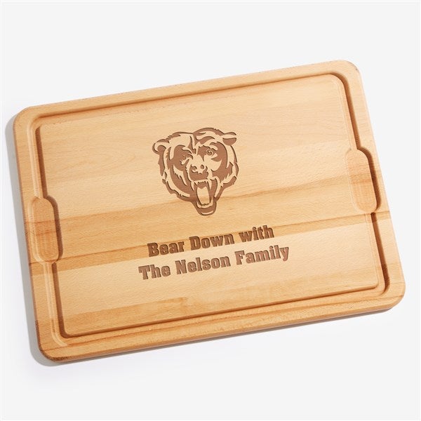 NFL Chicago Bears Personalized Maple Cutting Boards - 33403