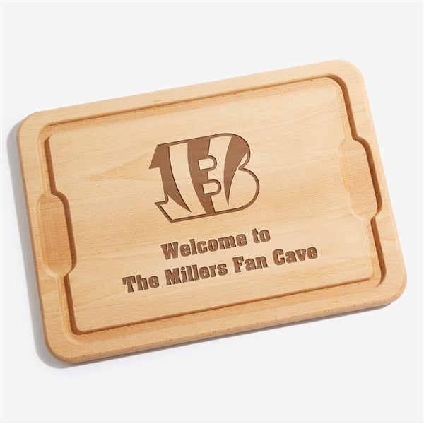 NFL Cincinnati Bengals Personalized Maple Cutting Boards - 33404