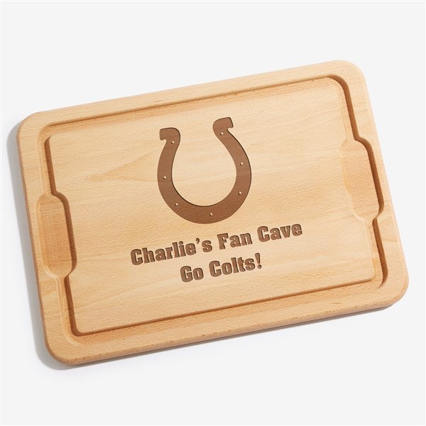 NFL Indianapolis Colts Personalized Maple Cutting Boards - 33411