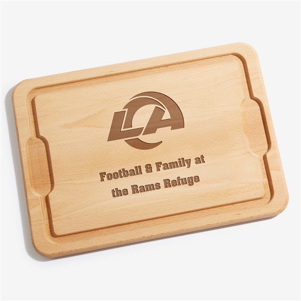 NFL Los Angeles Rams Personalized Maple Cutting Boards - 33415