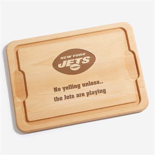 NFL New York Jets Personalized Maple Cutting Boards - 33421