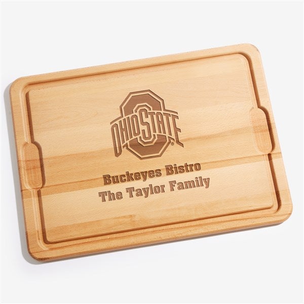 NCAA Ohio State Buckeyes Personalized Maple Cutting Boards - 33438