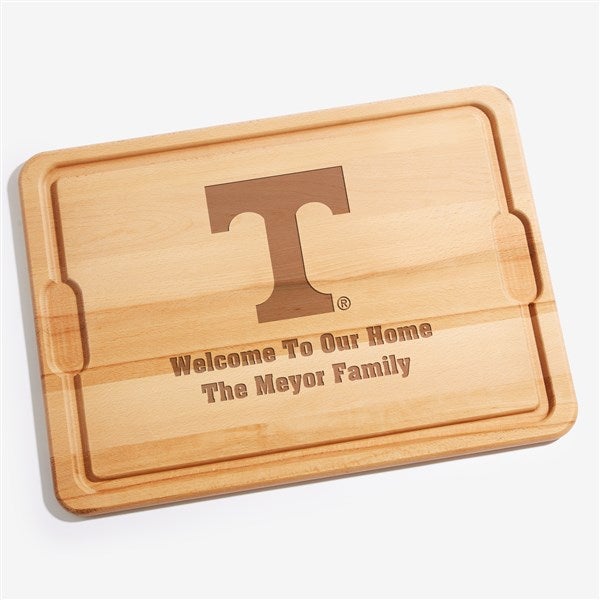 NCAA Tennessee Volunteers Personalized Maple Cutting Boards - 33440