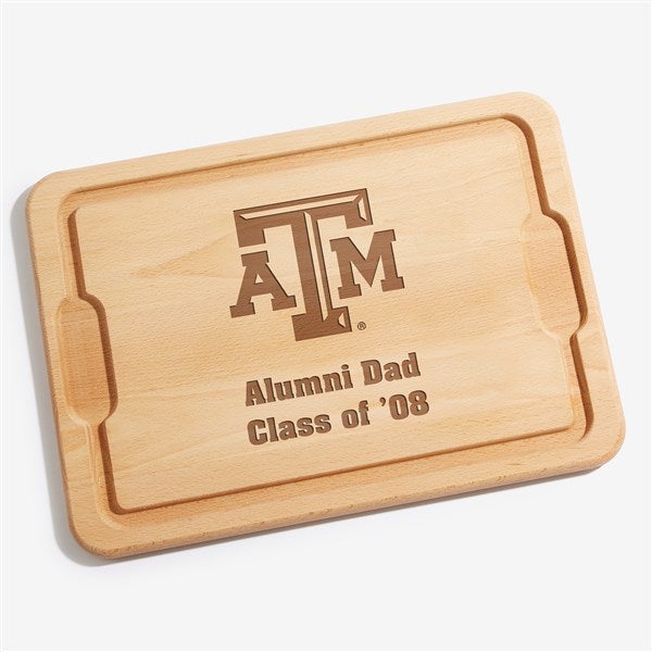 NCAA Texas A&M Aggies Personalized Maple Cutting Boards - 33444