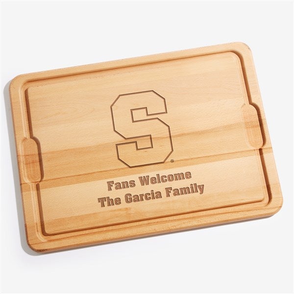 NCAA Syracuse Orange Personalized Maple Cutting Boards - 33450