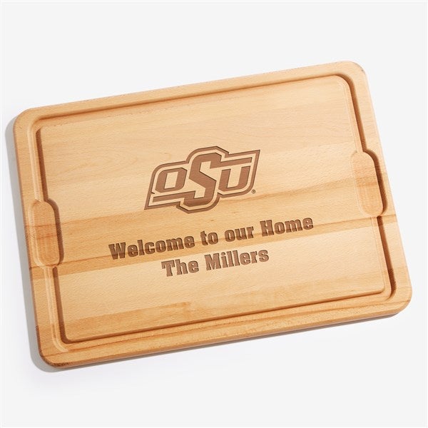 NCAA Oklahoma State Cowboys Personalized Maple Cutting Boards - 33458