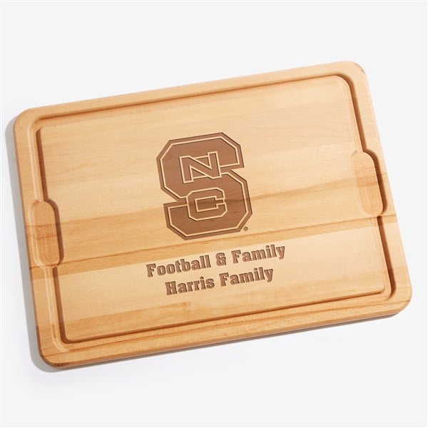 NCAA NC State Wolfpack Personalized Maple Cutting Boards - 33471