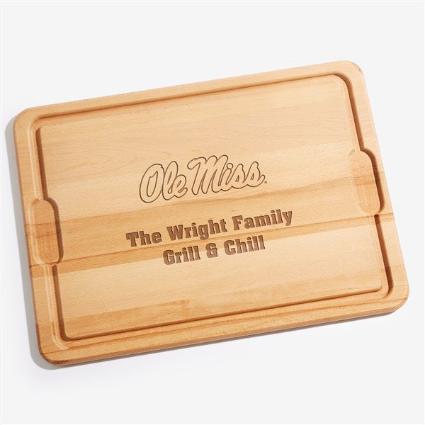 NCAA Ole Miss Rebels Personalized Maple Cutting Boards - 33477