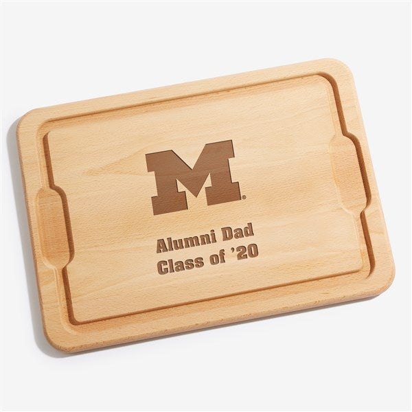 NCAA Michigan Wolverines Personalized Maple Cutting Boards - 33481