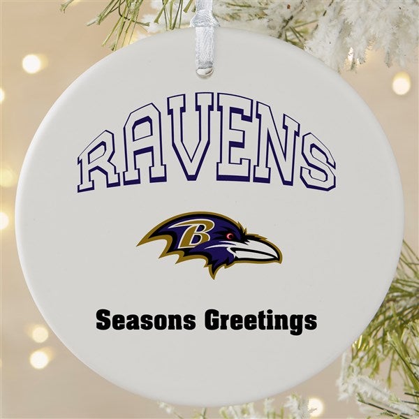 NFL Baltimore Ravens Personalized Ornaments - 33579
