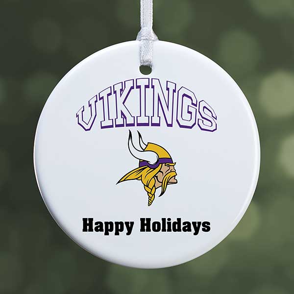 NFL Minnesota Vikings Personalized Ornaments - 33596
