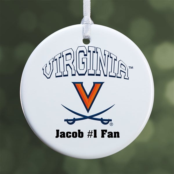NCAA Virginia Cavaliers Personalized Ornaments - 33611