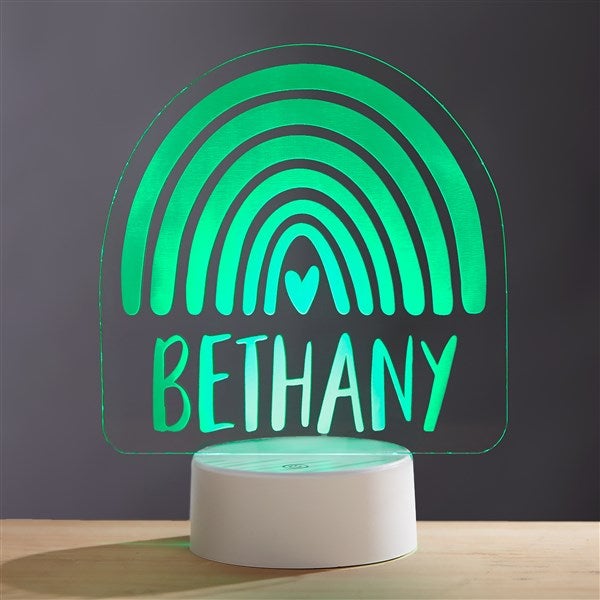 Watercolor Brights Personalized LED Sign - 34318