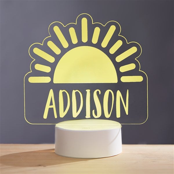 Watercolor Brights Personalized LED Sign - 34318