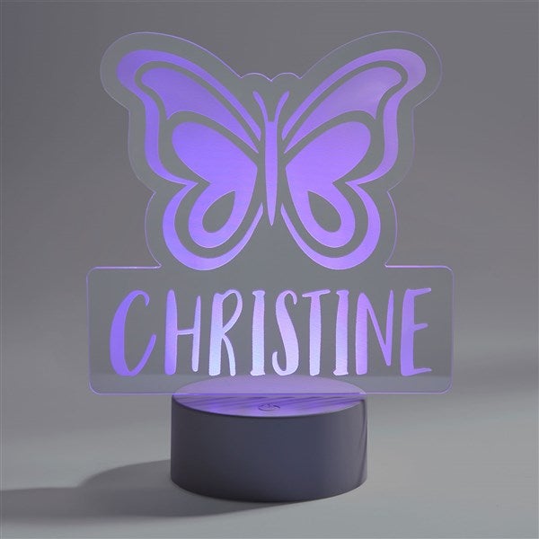 Watercolor Brights Personalized LED Sign - 34318