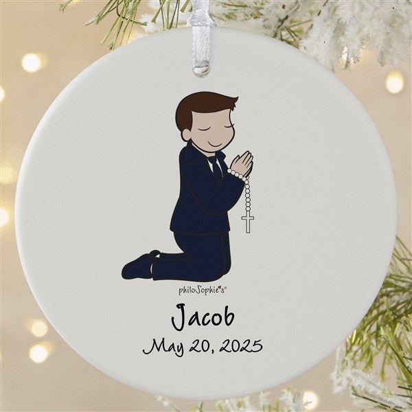 Communion Boy philoSophie's Personalized Ornaments - 35067