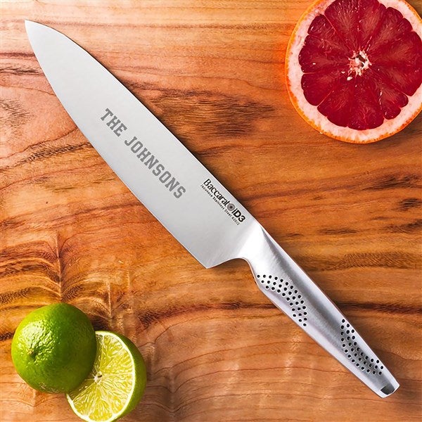 Personalized Custom Created Knife and Cutting Board Set