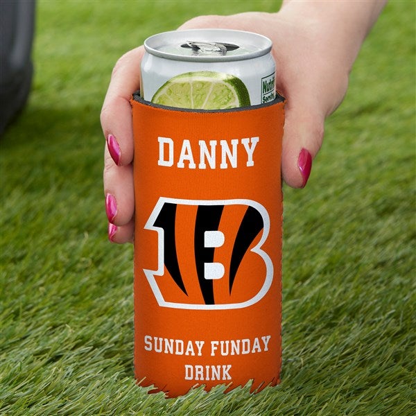 NFL Cincinnati Bengals Personalized Slim Can Cooler  - 36330